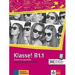 Klasse! B1.1 Kursbuch mit Audios und Videos online