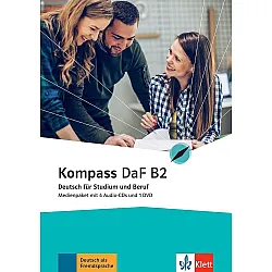 Kompass DaF B2 Medienpaket (4 Audio-CDs + 1 DVD)