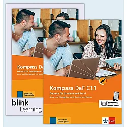 Kompass (DaF) C1.1 - Media Bundle inklusive Lizenzcode für das Kurs- und Übungsbuch mit interaktiven Übungen - Teil 1