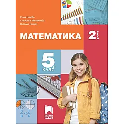 Математика за 5. клас - 2. част. Учебна програма 2023/2024 (Просвета Плюс) - Николай Райков