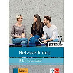 Netzwerk neu B1.1, Kurs- und Ubungsbuch mit Audios und Videos