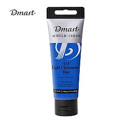 Акрилна боя Deli Dmast EC330-LUB, в тубичка 75 мл, 414 light ultramarine blue