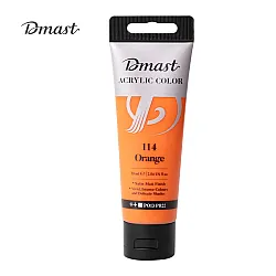 Акрилна боя Deli Dmast EC330-OR, в тубичка 75 мл, 114 orange