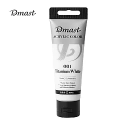 Акрилна боя Deli Dmast EC330-TW, в тубичка 75 мл, 001 titanium white