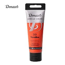 Акрилна боя Deli Dmast EC330-VM, в тубичка 75 мл, 213 vermilion