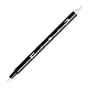 Aкварелен двувърх маркер Tombow ABT Dual Brush, четка 3.5 мм, връх 0.8 мм, N00 blender pen