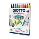 Акварелни маркери GIOTTO Turbo Soft Brush, връх тип четка, 10 интензивни цвята