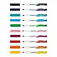 Акварелни маркери GIOTTO Turbo Soft Brush, връх тип четка, 10 интензивни цвята