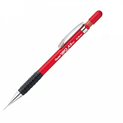 Автоматичен молив Pentel 120, с грип, 0.3 мм, червен