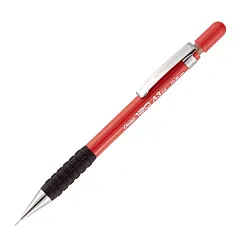 Автоматичен молив Pentel 120, с грип, 0.3 мм, червен