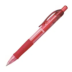 Автоматична гелова химикалка Penac FX-7, с грип, 0.7 мм, червена
