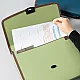 Чанта за документи Deli New York, E5577, 7 отделения и индекси, PP, червена