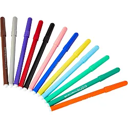 Флумастери GIOTTO Turbo Color School Pack, връх 2.8 мм, 12 цвята, 144 бр.