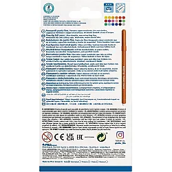 Флумастери GIOTTO Turbo Color, връх 2.8 мм, 18 цвята