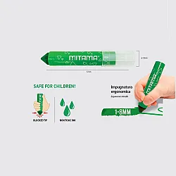 Флумастери MITAMA Jumbo Maxi Tip, връх 1-8 мм, 8 цвята