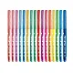 Флумастери с брокат MITAMA Glitter, 8 пастелни и 8 интензивни цвята