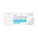 Гума за молив Deli Scribe EH00110, 42х17х10 мм, бяла