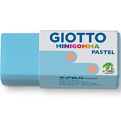 Гума за молив GIOTTO Minigomma Pastel, 14х16х13 мм, цветна