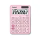 Калкулатор CASIO COLORFUL MS-20UC- PK, настолен, 12 dgt, 149.5x105x23 мм, розов