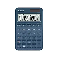 Калкулатор CASIO COLORFUL MS-20YC-NY, настолен, 12 dgt, 154.5x101x18 мм, тъмно син