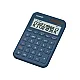 Калкулатор CASIO COLORFUL MS-20YC-NY, настолен, 12 dgt, 154.5x101x18 мм, тъмно син