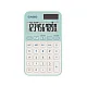 Калкулатор CASIO COLORFUL SL-310YC-LG, джобен, 10 dgt, 118x70x8 мм, светло зелен