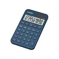 Калкулатор CASIO COLORFUL SL-310YC-NY, джобен, 10 dgt, 118х70х8 мм, тъмно син