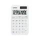 Калкулатор CASIO COLORFUL SL-310YC-WE, джобен, 10 dgt, 118х70х8 мм, бял