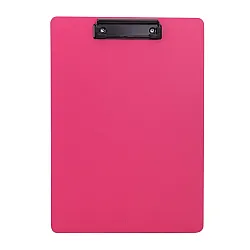 Клипборд Deli Rio, EF75202, A4, Foam PP, цикламен