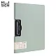 Клипборд с капак NuSign E5011, A4, хоризонтален, Foam PP, зелен