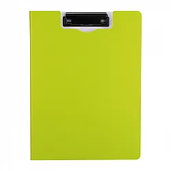 Клипборд с капак Deli Rio, EF75002, A4, Foam PP, зелен