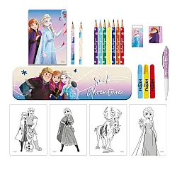 Комплект за оцветяване FROZEN 2, с несесер, 25 части
