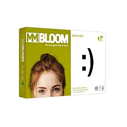 Копирна хартия Bloom Excellent, А4, 80 г, бяла, CIE белота 170, PEFC, пакет 500 л.