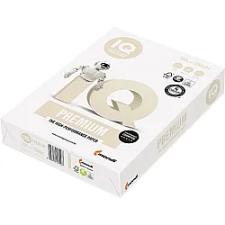 Копирна хартия IQ Premium, А4, 160 г, бяла, FSC, пакет 250 л.