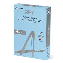 Копирна хартия REY Adagio, A4, 80 г, наситен цвят Bright Blue (48), пакет 500 л.