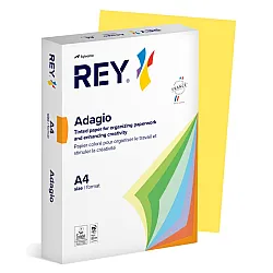 Копирна хартия REY Adagio, A4, 80 г, наситен цвят Citrus (58), пакет 500 л.