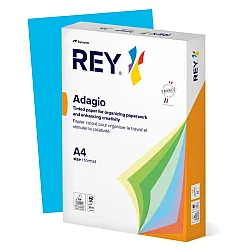 Копирна хартия REY Adagio, A4, 80 г, наситен цвят Dark Blue (51), пакет 500 л.