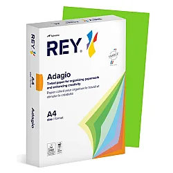 Копирна хартия REY Adagio, A4, 80 г, наситен цвят Deep Green (52), пакет 500 л.