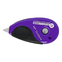 Коректор лента Tombow Mono Grip, 5 мм х 10 м, лилав