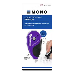 Коректор лента Tombow Mono Grip, 5 мм х 10 м, лилав
