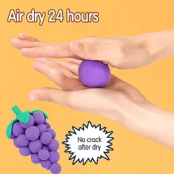 Моделин Deli Genius EY251-24, с инструменти, 24 цвята х 6 г