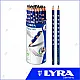 Моливи без гума LYRA Groove Slim Graphite, триъгълно тяло, грип зона, HB, 48 бр. в чашка