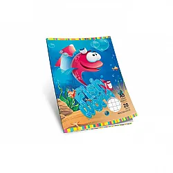 Multiprint тетрадка A5, 20 л., малки квадратчета,  офсет, меки корици