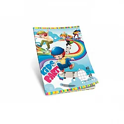 Multiprint тетрадка A5, 20 л., малки квадратчета,  офсет, меки корици