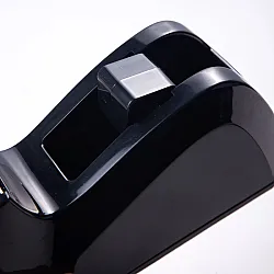Настолен тиксодържач Deli Quali E814, 120x57x60 мм, за ленти до 19 мм х 33 м, черен