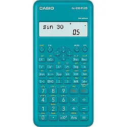 Научен калкулатор CASIO fx-220 PLUS-2, 10+2 dgt, 181 функции, 155х78х19 мм, син