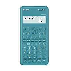 Научен калкулатор CASIO fx-220 PLUS-2, 10+2 dgt, 181 функции, 155х78х19 мм, син