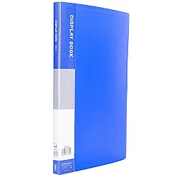 Папка с 20 джоба Deli Classic, E38145, A4, PP, синя