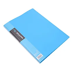 Папка с 20 джоба Deli Rio E5032, A4, PP, синя