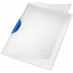 Папка с клипс LEITZ ColorClip Magic, A4, PP 500 mic, зелен клип